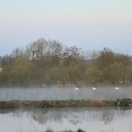 Ruhige Ferienwohnungen mit Teichblick Wetterfeld Exterior foto