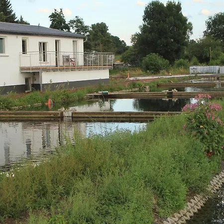 Ruhige Ferienwohnungen mit Teichblick Wetterfeld Exterior foto
